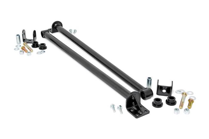 Rough Country - Kicker Bar Kit 6 Inch Lift Silverado/Sierra 2500HD 4WD (01-10) Rough Country