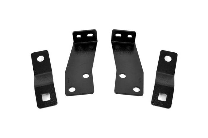 Rough Country - Jeep Rear Bumper Brackets 07-18 Wrangler JK Rough Country