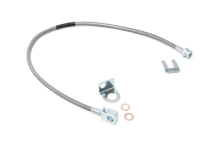 Rough Country - Brake Line Rear 4-6 Inch Lift Jeep Cherokee XJ/Wrangler TJ/Wrangler Unlimited Rough Country