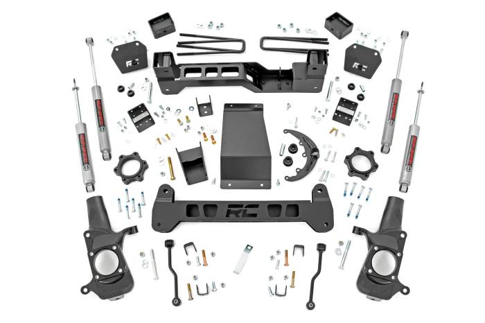 Rough Country - 6 Inch Lift Kit Silverado/Sierra 2500 4WD (1999-2004) Rough Country