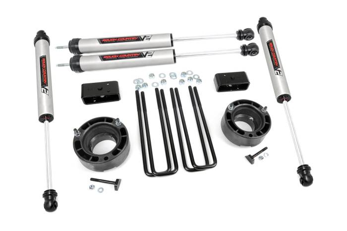 Rough Country - 2.5 Inch Lift Kit V2 Ram 1500 4WD (1994-2001) Rough Country