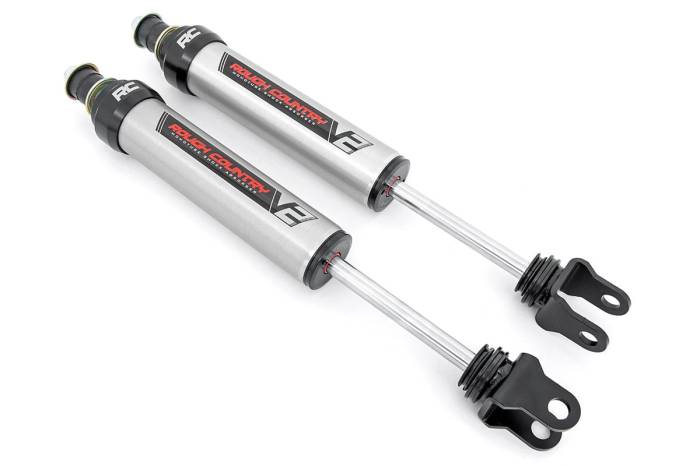 Rough Country - V2 Front Shocks 0-3 Inch Chevy/GMC Sierra 1500/Silverado 1500/Tahoe/Yukon (99-06 & Classic) Rough Country