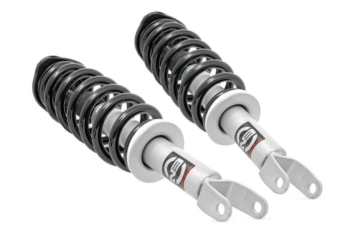 Rough Country - Loaded Strut Pair Stock Ram 1500 4WD (2012-2018 & Classic) Rough Country