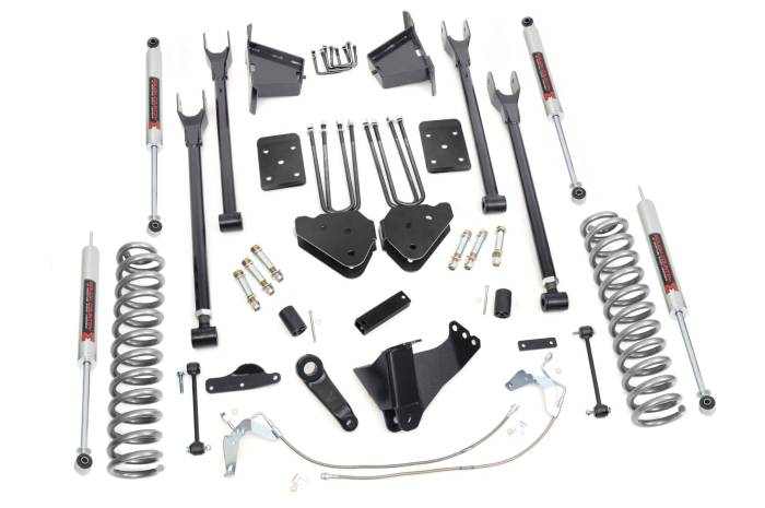 Rough Country - 8 Inch Lift Kit 4 Link M1 Ford F-250/F-350 Super Duty 4WD (2008-2010) Rough Country