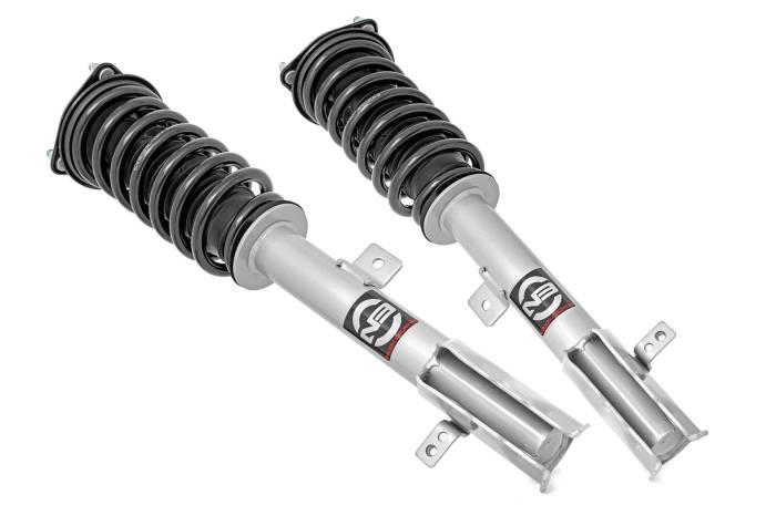 Rough Country - Loaded Strut Pair 2 Inch Lift Jeep Patriot 4WD (2010-2017) Rough Country