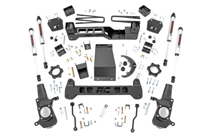 Rough Country - 6 Inch Lift Kit V2 Silverado/Sierra 2500 4WD (1999-2004) Rough Country