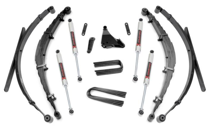 Rough Country - 6 Inch Lift Kit Rear Springs M1 Ford F-250/F-350 Super Duty 4WD (99-04) Rough Country