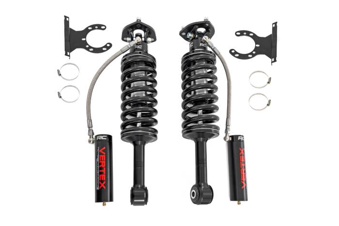 Rough Country - Vertex 2.5 Reservoir Coilovers Front 6 Inch Ford F-150 4WD (2009-2013) Rough Country
