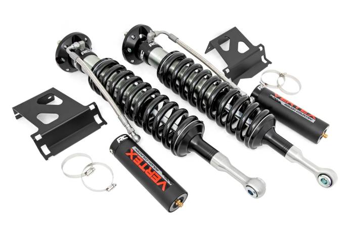 Rough Country - Vertex 2.5 Reservoir Coilovers Front 3.5 Inch Toyota Tundra 4WD (07-21) Rough Country