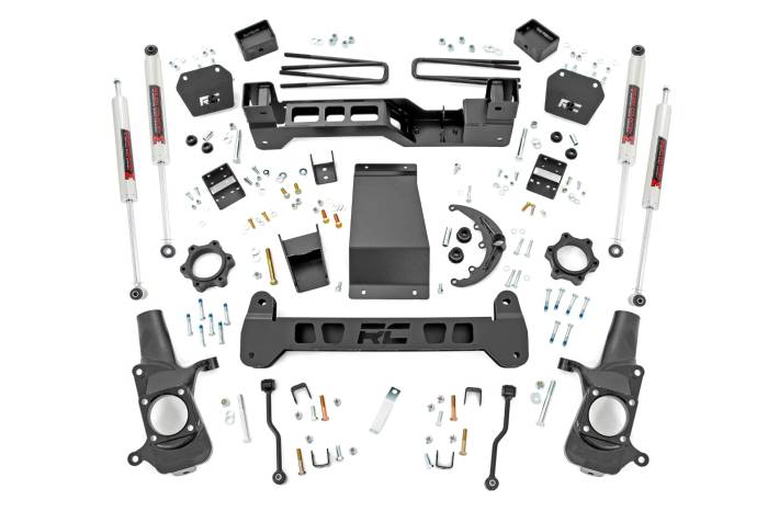 Rough Country - 6 Inch Lift Kit M1 Silverado/Sierra 2500 4WD (1999-2004) Rough Country