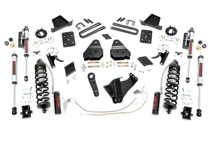 Rough Country - 6 Inch Lift Kit Gas OVLD C/O Vertex Ford F-250 Super Duty (11-14) Rough Country