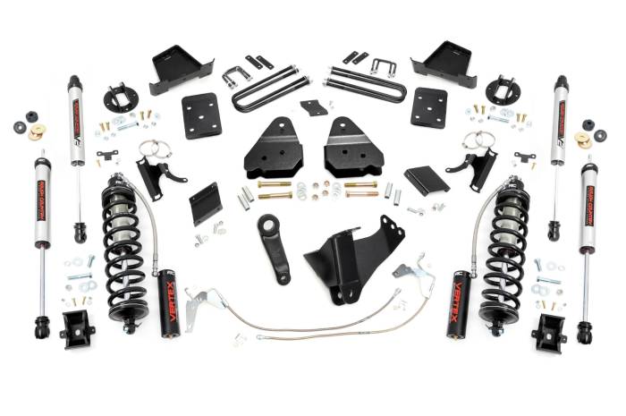 Rough Country - 6 Inch Lift Kit Gas OVLD C/O V2 Ford F-250 Super Duty (15-16) Rough Country