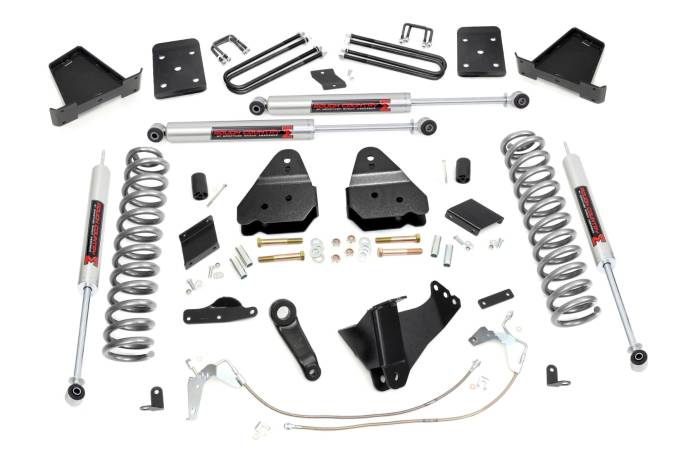 Rough Country - 6 Inch Lift Kit Gas No OVLD M1 Ford F-250 Super Duty 4WD (2011-2014) Rough Country