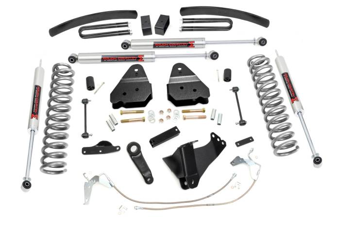 Rough Country - 6 Inch Lift Kit Gas M1 Ford F-250/F-350 Super Duty 4WD (2008-2010) Rough Country
