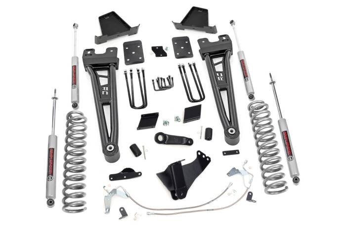 Rough Country - 6 Inch Lift Kit Diesel Radius Arm No OVLD Ford F-250 Super Duty (11-14) Rough Country