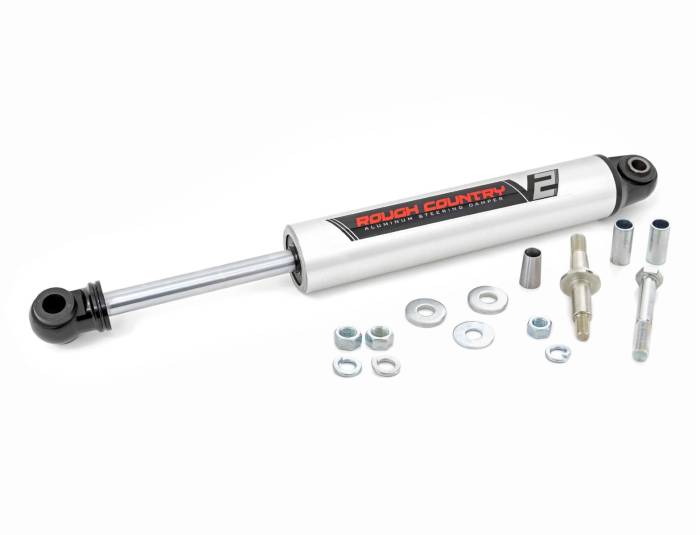 Rough Country - V2 Steering Stabilizer Ram 2500/3500 4WD (2010-2012) Rough Country