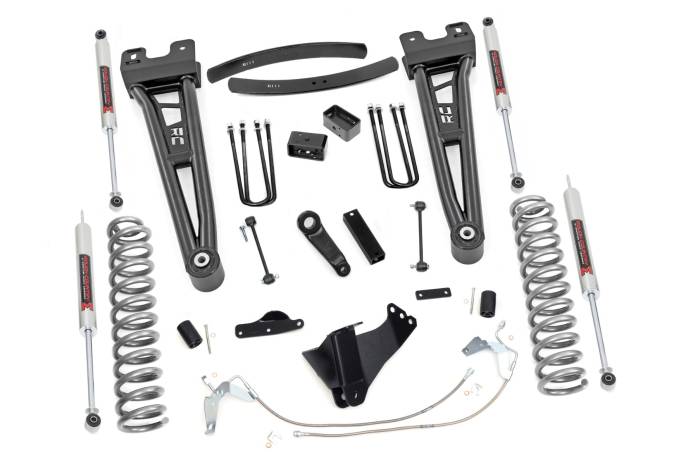 Rough Country - 6 Inch Lift Kit Diesel Radius Arm M1 Ford F-250/F-350 Super Duty (08-10) Rough Country