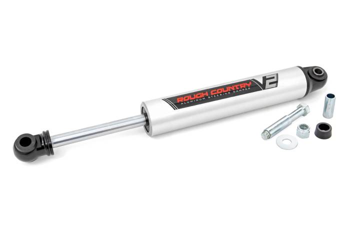 Rough Country - V2 Steering Stabilizer Ford Excursion/F-250 Super Duty/F-350 Super Duty 4WD Rough Country