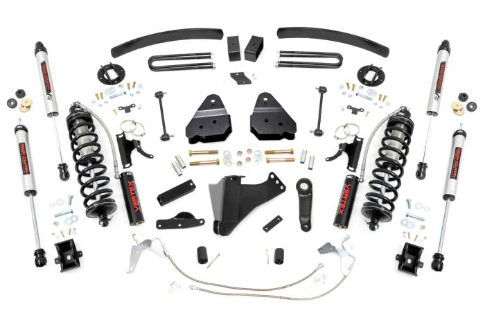 Rough Country - 6 Inch Lift Kit Diesel C/O V2 Ford F-250/F-350 Super Duty (08-10) Rough Country