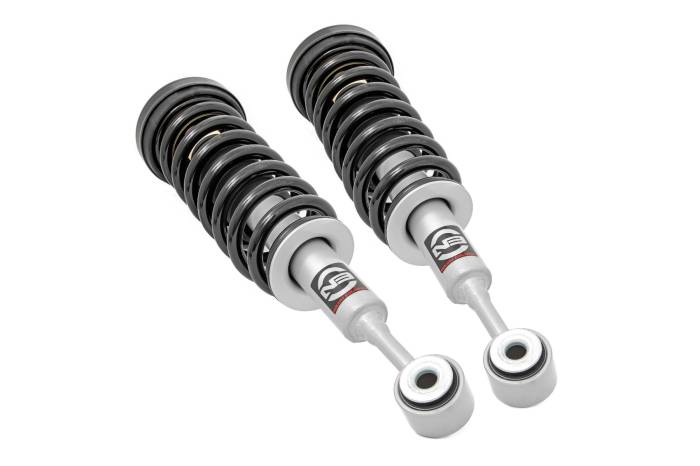 Rough Country - Loaded Strut Pair Stock Ford F-150 4WD (2004-2008) Rough Country