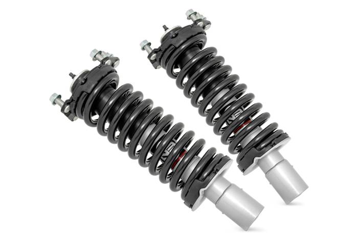 Rough Country - Loaded Strut Pair 2.5 Inch Lift Jeep Liberty KK 4WD (2008-2012) Rough Country