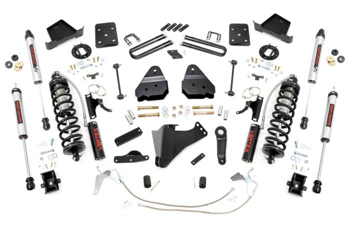 Rough Country - 4.5 Inch Lift Kit W/O Overloads C/O V2 Ford F-250/F-350 Super Duty (08-10) Rough Country