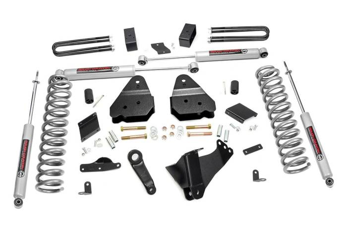 Rough Country - 4.5 Inch Lift Kit No OVLD Ford F-250 Super Duty 4WD (2011-2014) Rough Country