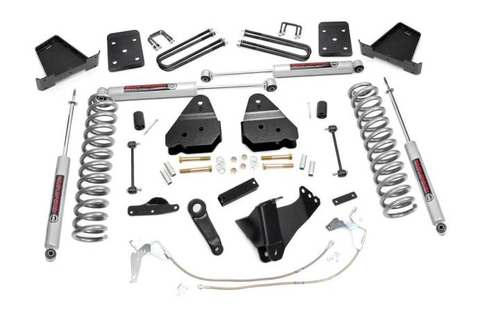 Rough Country - 4.5 Inch Lift Kit Ford F-250/F-350 Super Duty 4WD (2008-2010) Rough Country