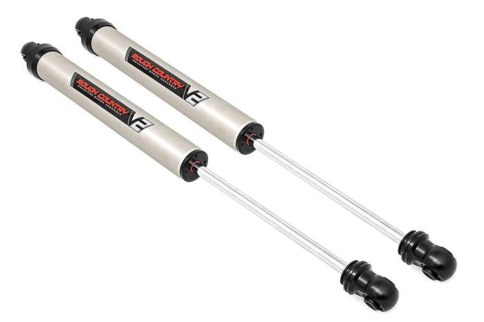 Rough Country - V2 Front Shocks 3-4.5 Inch Chevy/GMC C10/K10 C15/K15 Truck/Half-Ton Suburban (69-91) Rough Country