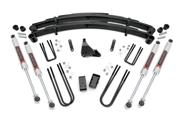 Rough Country - 4 Inch Lift Kit Rear Blocks M1 Ford F-250/F-350 Super Duty 4WD (99-04) Rough Country