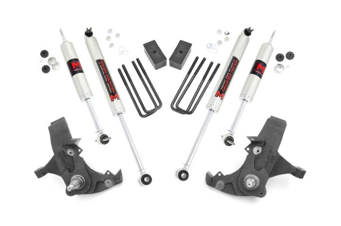 Rough Country - 4 Inch Lift Kit M1 Chevy C1500/K1500 Pickup Extended Ca/Half-Ton SUV (88-99) Rough Country