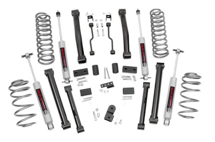 Rough Country - 4 Inch Lift Kit Jeep Grand Cherokee ZJ 2WD/4WD (1993-1998) Rough Country