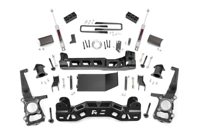 Rough Country - 4 Inch Lift Kit Ford F-150 4WD (2014) Rough Country