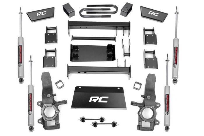 Rough Country - 4 Inch Lift Kit Ford F-150 4WD (1997-2003) Rough Country