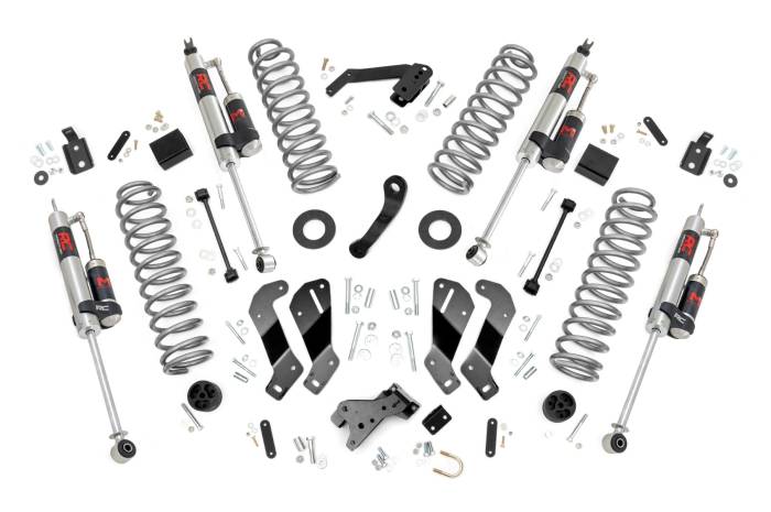 Rough Country - 3.5 Inch Lift Kit M1R Jeep Wrangler JK 4WD (2007-2018) Rough Country