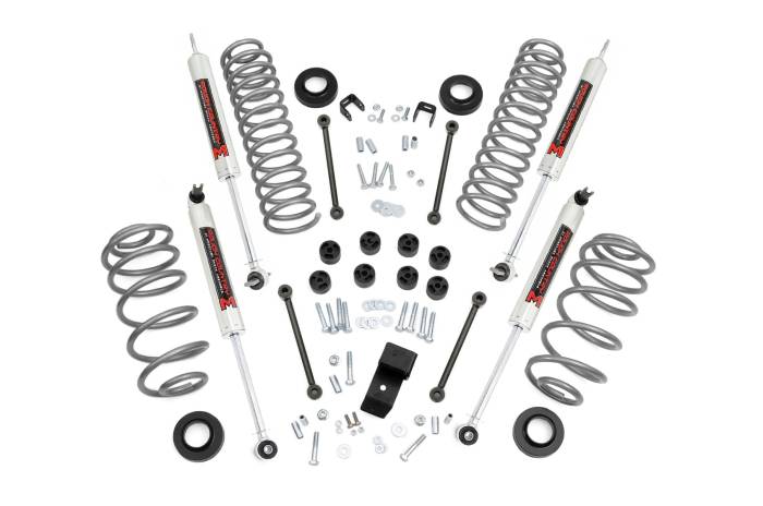 Rough Country - 3.25 Inch Lift Kit 6 Cyl M1 Jeep Wrangler TJ (03-06)/Wrangler Unlimited (04-06) Rough Country