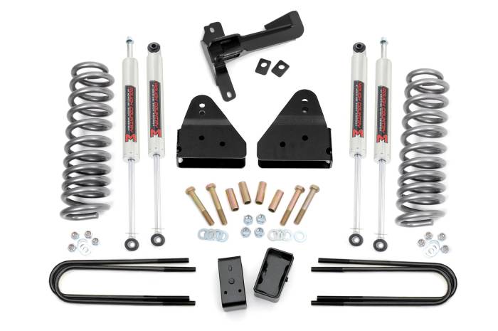 Rough Country - 3 Inch Lift Kit FR Springs M1 Ford F-250/F-350 Super Duty 4WD (05-07) Rough Country