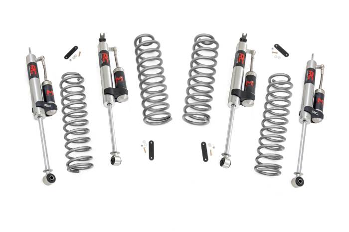 Rough Country - 2.5 Inch Lift Kit Coils M1R Jeep Wrangler JK 4WD (2007-2018) Rough Country