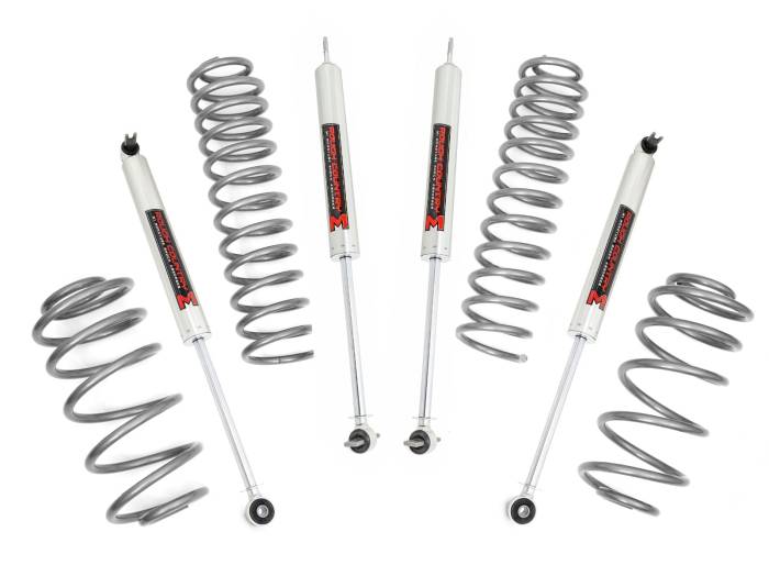 Rough Country - 2.5 Inch Lift Kit 4 Cyl M1 Jeep Wrangler TJ (97-06)/Wrangler Unlimited (04-06) Rough Country
