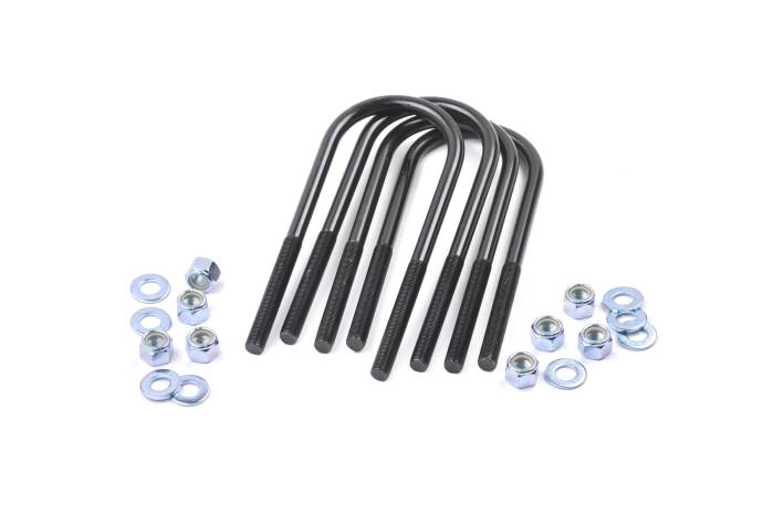 Rough Country - Universal U-Bolt Kit Round 9/16 Inch x 3.0 Inch x 7.25 Inch Rough Country