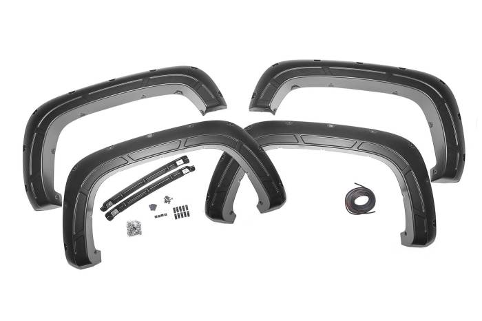 Rough Country - Fender Flares Sport GXN Deep Bronze Chevy Silverado 2500 HD/3500 HD (20-26) Rough Country