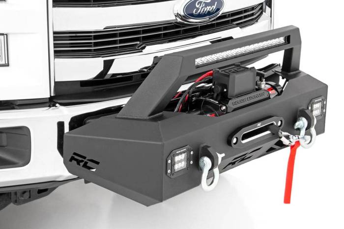 Rough Country - EXO Winch Mount Kit Ford F-150 2WD/4WD (2009-2025) Rough Country