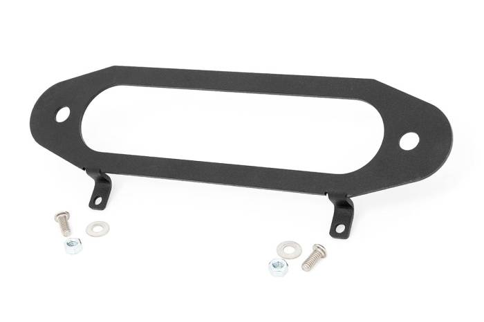 Rough Country - License Plate Mnt Hawse Fairlead Rough Country