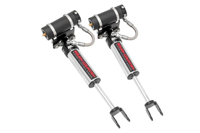Rough Country - Vertex 2.5 Reservoir Front Shocks 3-5 Inch Silverado/Sierra 2500HD/3500HD (11-19) Rough Country