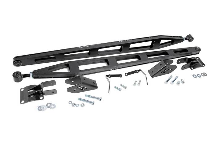 Rough Country - Traction Bar Kit Silverado/Sierra 2500HD/3500HD 4WD (2011-2019) Rough Country