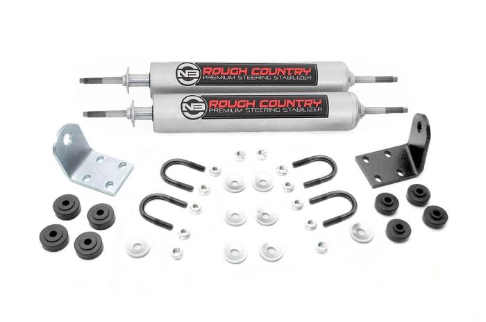 Rough Country - N3 Steering Stabilizer Dual Ford Bronco/F-100/F-150 4WD (1977-1979) Rough Country