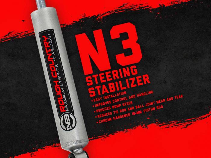 Rough Country - N3 Steering Stabilizer Ford Excursion/F-250 Super Duty/F-350 Super Duty 4WD Rough Country