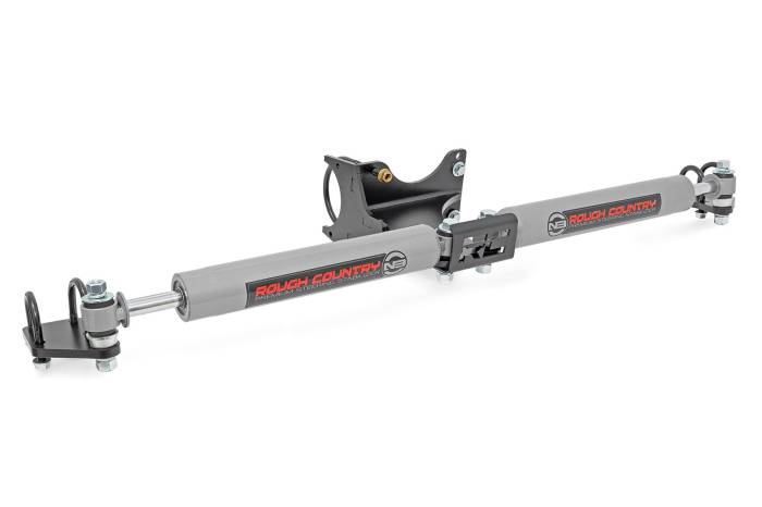 Rough Country - N3 Steering Stabilizer Dual 2-8 Inch Lift Ford F-250/F-350 Super Duty (05-24) Rough Country