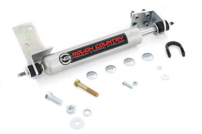 Rough Country - N3 Steering Stabilizer 0-3 Inch Lift Chevy/GMC Sierra 1500/Silverado 1500/Tahoe/Yukon (92-06) Rough Country