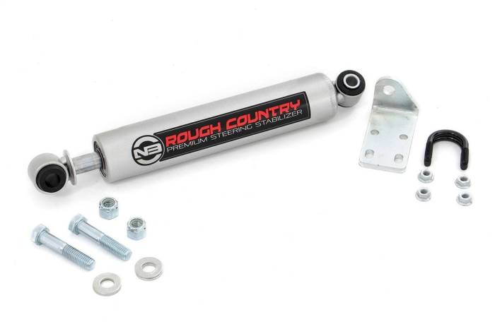 Rough Country - N3 Steering Stabilizer 4-6 Inch Lift Silverado/Sierra 1500 (99-06 & Classic) Rough Country